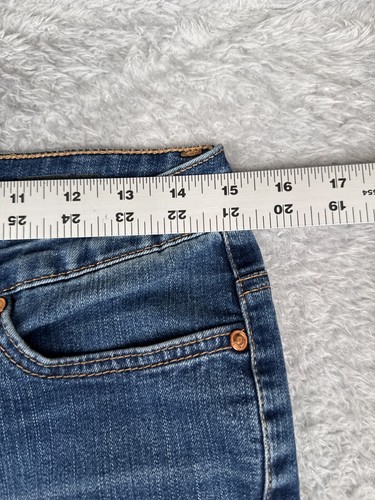 Cold Bleu Jeans Women 6 Blue Denim Soleil Bootcut Low Rise Cotton Blend 30x31 - Picture 12 of 18