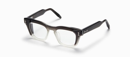 Akoni Ara eyeglasses Color:Matte Black To Cloudy White fade - Picture 7 of 9