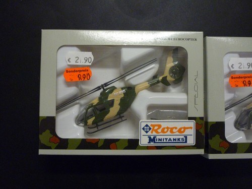 1/87 Roco Minitanks Eurocopter EC 35 Flecktarn 860 2 Stück - Imagen 2 de 3