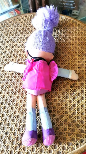 Vtge Hallmark doll 1980 Original Rainbow Brite 17-18in yellow carrot green hair - Picture 46 of 46