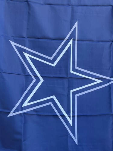 Dallas Cowboys 3x5 Foot Banner Flag New Star USA seller free fast shipping NFL - Picture 3 of 5
