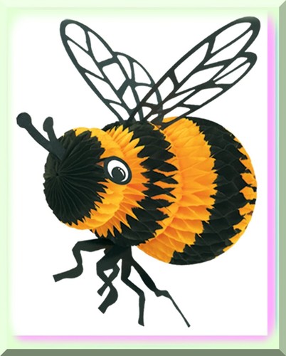 Buzzing Bumblebee Babyparty Partyzubehör - Frühling Sommer Party Seidenpapier - Bild 2 von 7