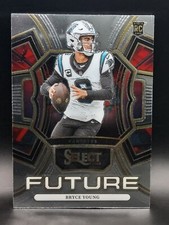 Bryce Young | 2023 Panini Select Future Rookie Card #FUT-BYO Carolina Panthers 