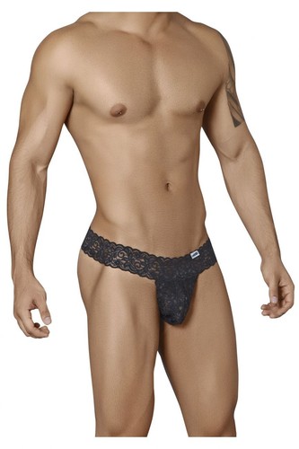 Tanga CandyMan 99315 Peek a Boo color negro - Imagen 4 de 9