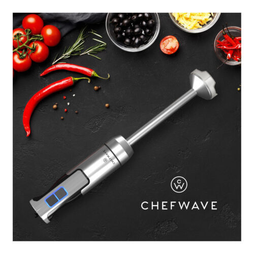ChefWave Intermix 500 Watt 9 Speed Immersion Hand Blender Attachments - Picture 9 of 9