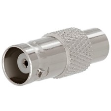 BNC Female to RCA Female Coax Coaxial Cable Connector Adapter For CCTV Camera