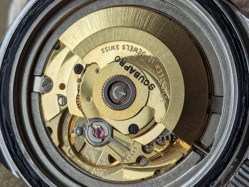 Vintage Scubapro 500 Diver w/Mint Dial,Orig Isofrane Depose Band,ETA 2784 Mvmt - Picture 11 of 24