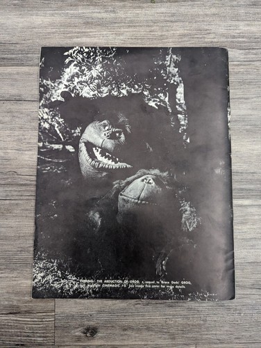 RARE Cinemagic Number Issue 4 The Thing In The Basement Book 1975 Vintage - Imagen 3 de 3