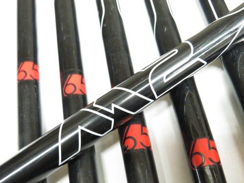 Used TaylorMade M2 Iron Set 5-PW,AW TaylorMade REAX 65 Regular Flex Shafts R - Picture 5 of 11