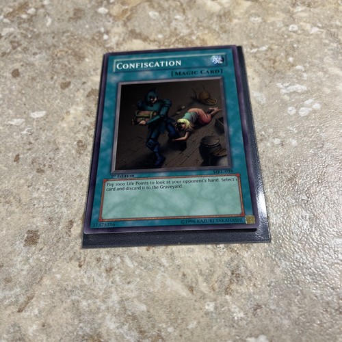 Yugioh Confiscation MRL-038 1st Edition Super Rare - LP/NM - Picture 2 of 5