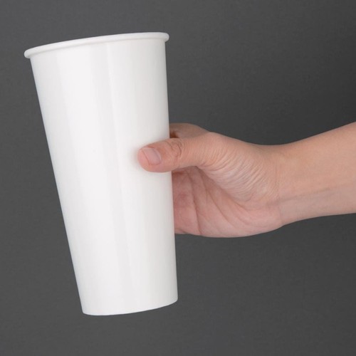 Fiesta Recyclable Cold Paper Cup 22oz 90mm (Pack of 1000) - Picture 5 of 5
