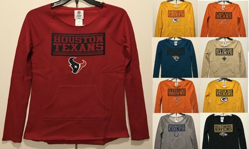 New NFL GIRLS Light Sweatshirt Kids Football Shirts Team Color - Choose One - Picture 2 of 67