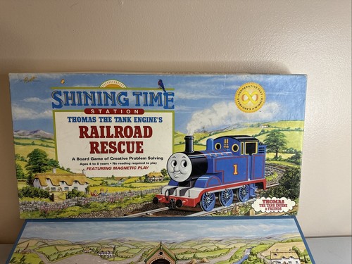 Thomas The Tank Engine Shining Time Station Railroad Rescue Game 1992 READ - Picture 8 of 16
