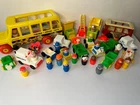 You Choose Vintage Fisher Price Toys People, Vehicles, Etc.  - 20+ Variations