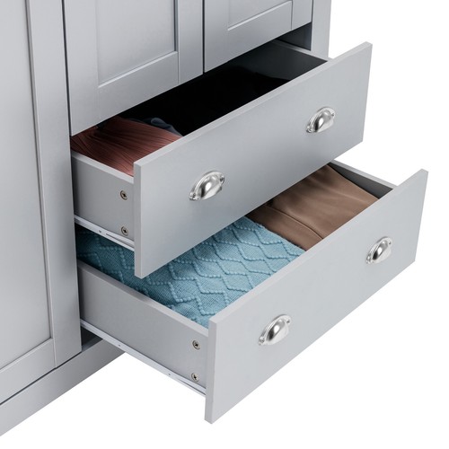 Bedroom Furniture Set Chest of Drawers Storage Wardrobe Bedside Cabinet Table - Picture 55 of 64