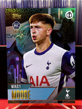 Topps X Walkertkl Gold UCC 2024-25 MIKEY MOORE 18/49 Tottenham Hotspur RC
