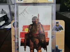 Star Wars War Of The Bounty Hunters Alpha #1 CGC 9.8 Signed E M Gist