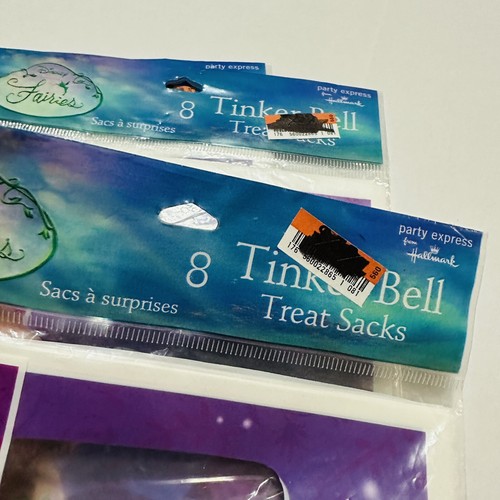 Tinkerbell Birthday Treat Bags Party Favors- Disney Fairies - 24ct - Picture 3 of 5