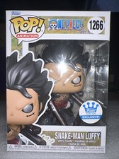 Funko Pop! Vinyl: One Piece - Snake-Man Luffy (Metallic) - Funko Ex #1266