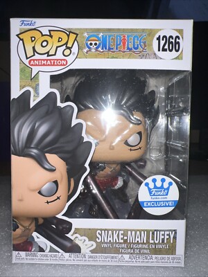 Funko Pop! Vinyl: One Piece - Snake-Man Luffy (Metallic) - Funko Ex #1266