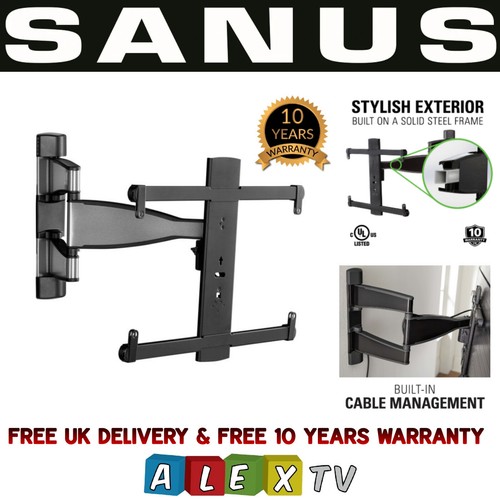 SANUS VMF720 Advanced Full Motion Medium TV Mount Bracket for 32” to 55” LED TVs - Picture 3 of 21