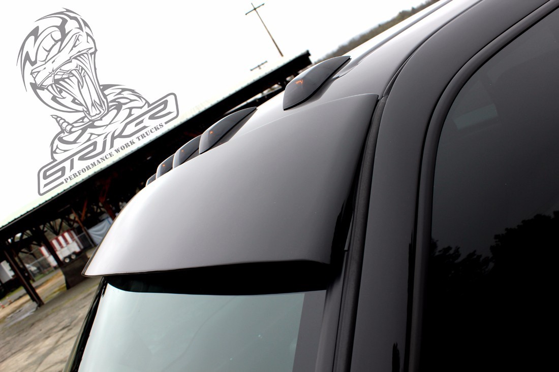 Striker Windshield Drop Visor / Exterior Sun Visor for Ford F ...