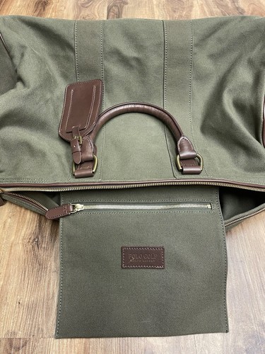 Polo Golf Ralph Lauren Canvas Duffel Carry On Bag - Picture 5 of 12
