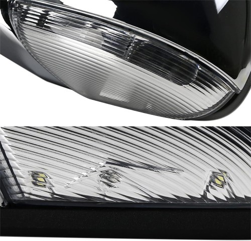 Left Side Mirror Fits 2013-2019 Ram 1500 Chrome Power Fold+ Heated+Temper Sensor - Picture 17 of 24