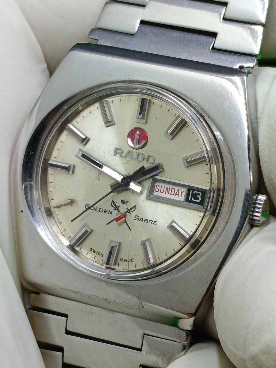 B5428【ヴィンテージ】RADO GOLDEN SABRE オートマチック B5428【ヴィンテージ】RADO GOLDEN SABRE オートマチック - メルカリ