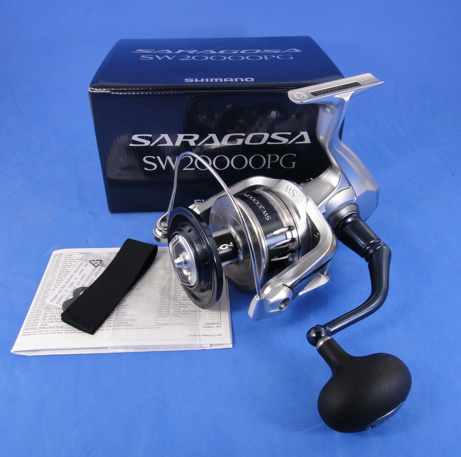 20' NEW SHIMANO SARAGOSA SW A 20000PG 20000 PG SWA SERIES REEL *U.S SELLER*