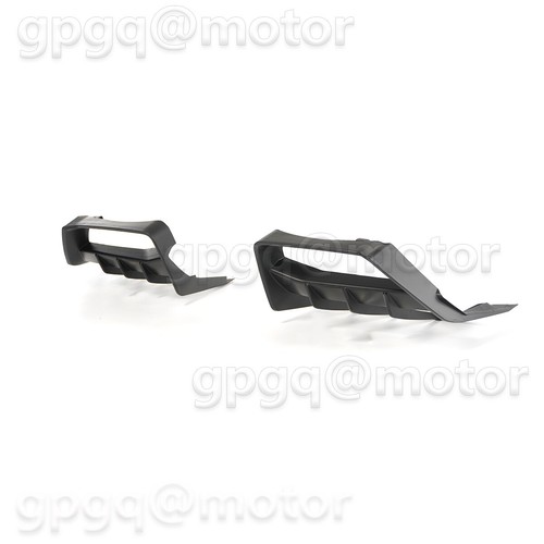 For Corvette C8 Z51 2020-2025 Matte Black V4 Add-On Rear Bumper Diffuser Spoiler - Picture 4 of 13