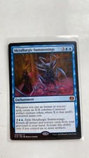 Metallurgic Summonings Kaladesh PLD Blue Mythic Rare MAGIC MTG CARD
