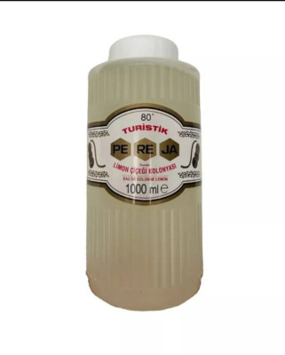 Eau De Pereja 80% Alcohol Lemon FragranceCologne Limon Kolonyasi Turistik1000ml