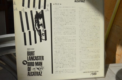 BIRD MAN OF ALCATRAZ - Elmer Bernstein Very Rare Limited Edition 500 Produced - Afbeelding 2 van 2