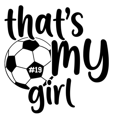 Custom Soccer That’s My Son Boy Daughter Grandson Decal Sticker - Picture 9 of 12