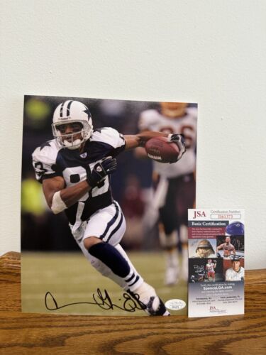 Terry Glenn Signed 8x10 Cowboys Color Photo with JSA Certification - Picture 3 of 4