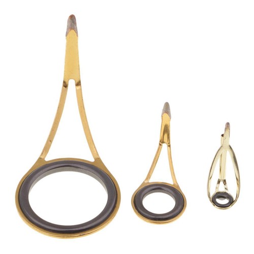 9pcs/set Fishing Rod Guide Tip Rod Eye Ring Fishing Line Ring Rod Repair Kit - Picture 5 of 6