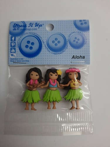 Buttons Novelty Dress it up 3D Embellishments Per Packet Select from 250+designs - Picture 95 of 256