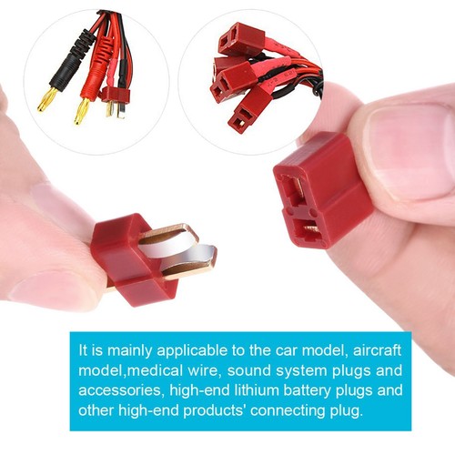 Ultra T Plug 10 pcs Male/Female Deans Connectors Lipo - Picture 8 of 9