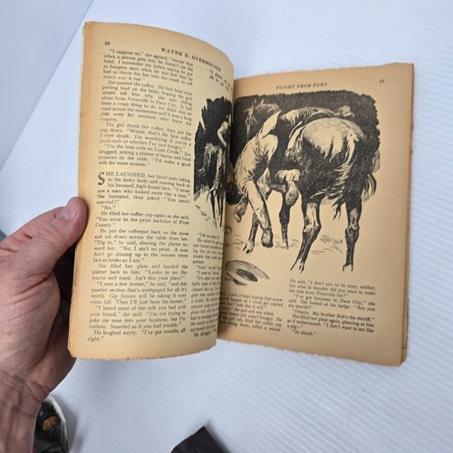 Ranch Romances 1. Mai 1951 Rawhide Flight From Fury von Wayne Overholser Western - Bild 6 von 9