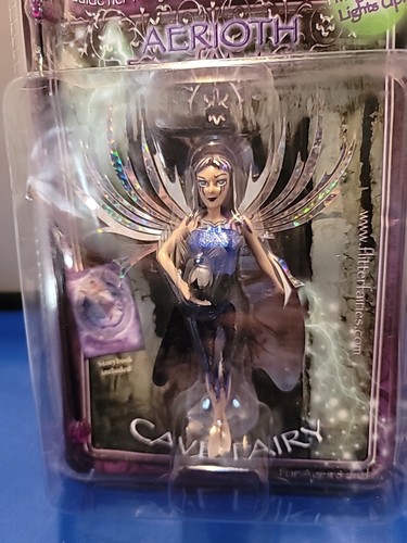 Flitter Fairies Aerioth Cave Fairy WMC CORP. DESDE 2010 RARO NUEVO EN CAJA - Imagen 2 de 8