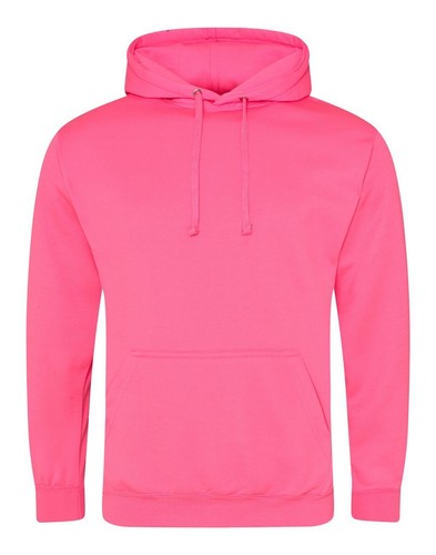 AWDis Sudadera con Capucha de Neón Super Brillante | Suéter Unisex Liso Alto Viz para Adultos - Imagen 13 de 16