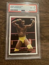 2009 Topps WWE Kofi Kingston #5 Psa 8 Rookie Card Pop 1 Of 1 W None Higher!