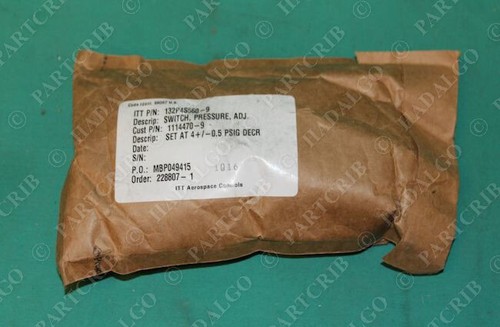 ITT, 132P4S560-9,Neo Dyn Pressure Switch NEW - Picture 1 of 5