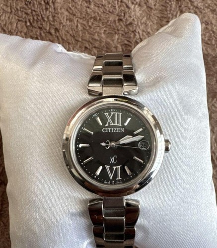 Citizen xC H058-T021158 Analog Date Solar Watch Women black Dial With Box - Picture 21 of 24