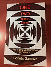 One Two Three... Infinity - George Gamow / AWESOME POPULAR SCIENCE PAPERBACK VG+