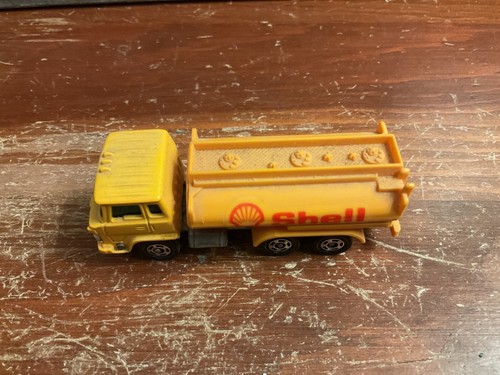 Tomica Hino Truck Shell Gasoline Scale 1/102 Vintage Yellow - Picture 2 of 7