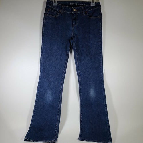 APT 9 womens size 4 blue jeans dark wash bootcut - Picture 2 of 6
