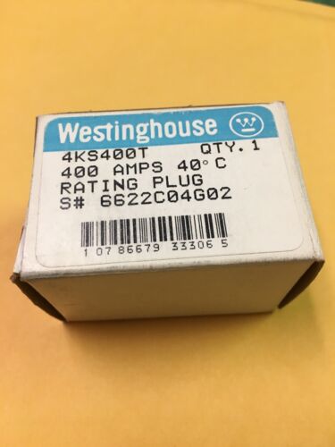 WESTINGHOUSE, enchufe de clasificación 4KS400T, 400 AMPERIOS, S # 6622C04G02 - Imagen 2 de 5