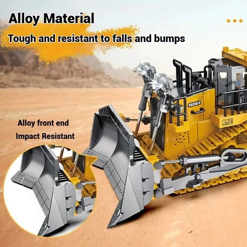 1:24 RC Alloy Excavator Remote Control Electric Car Toys Dump Truck Bulldozer - Picture 122 of 176